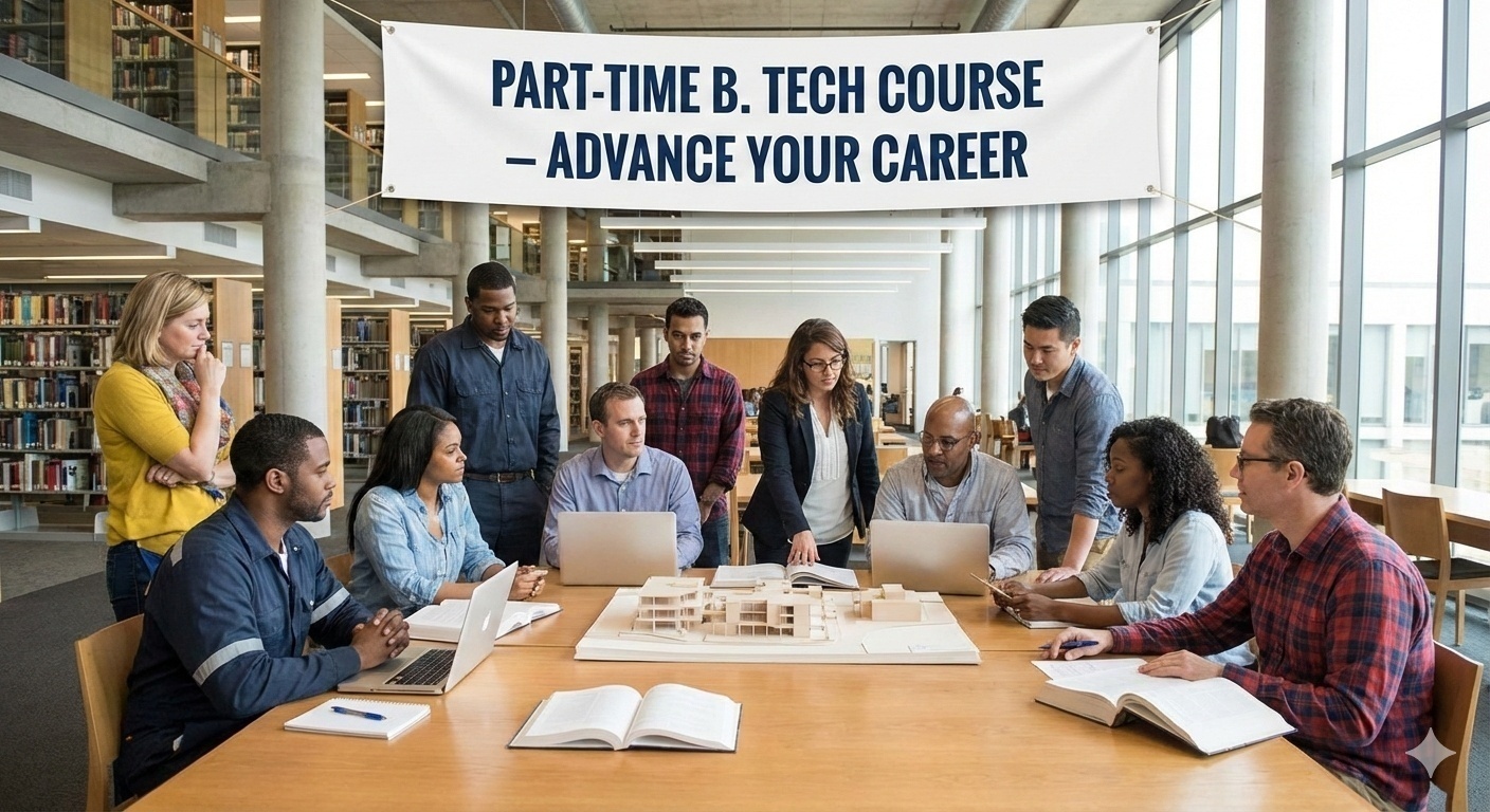 Part-Time B.Tech @ Lingaya's Vidyapeeth Online