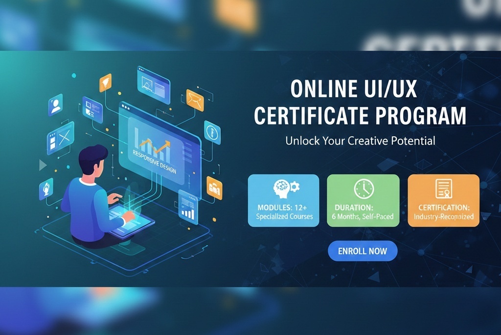 Online UI/UX Certificate Program @ OP Jindal Global University Online